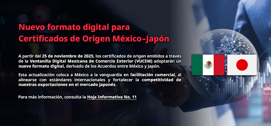 Bienvenido a la VUCEM